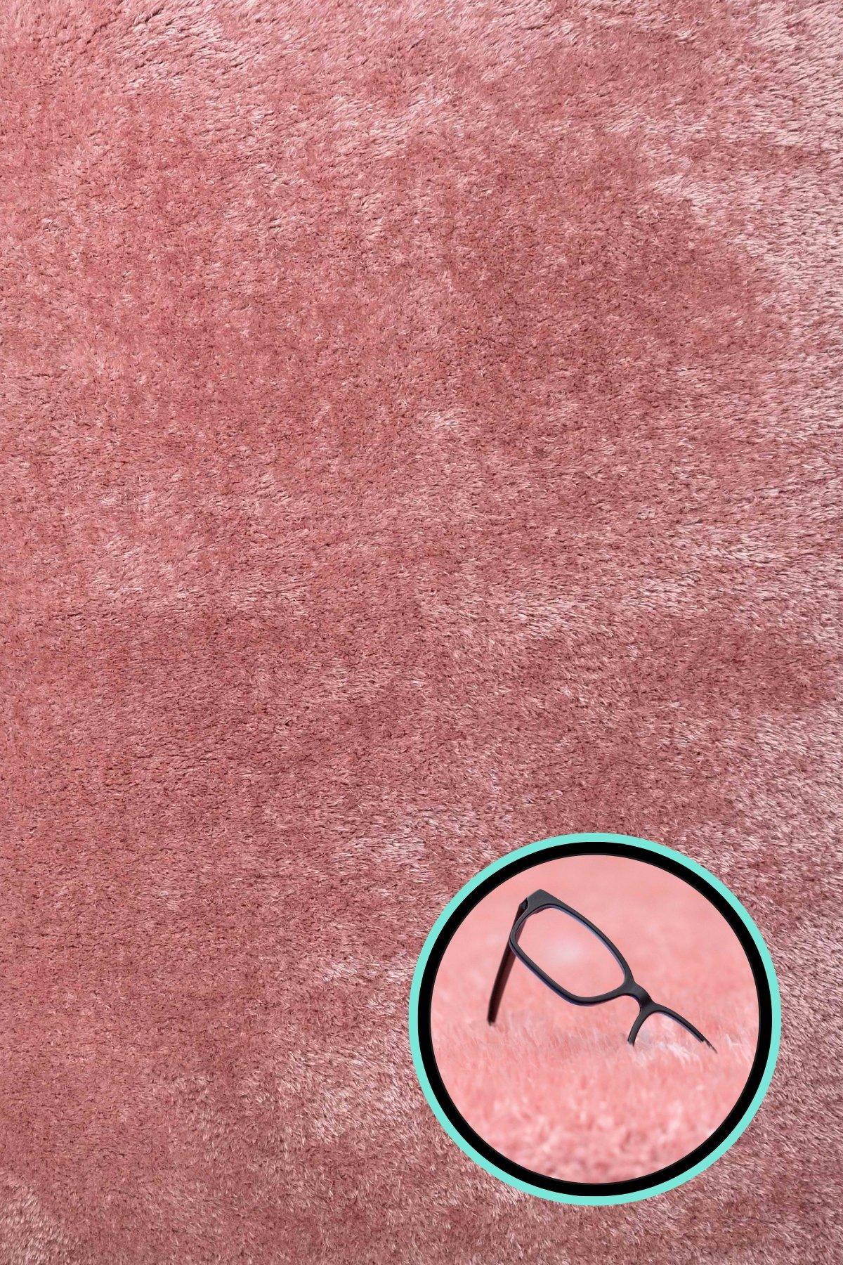 Pink Deluxe 70mm Deep Pile Shaggy Area Rug